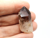 Brandberg Quartz Black Phantom Rainbow Crystal: Ethically Hand-Mined Smoky Quartz