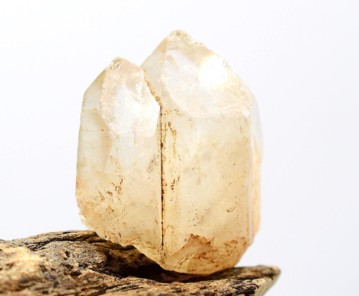 Natural Congo Citrine: Kundalini Quartz - Ethically Mined Crystal
