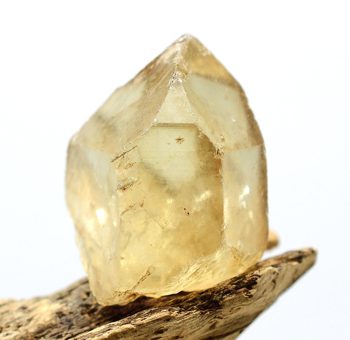 Natural Congo Citrine: Kundalini Quartz - Ethically Mined Twin Crystal