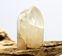 Natural Congo Citrine: Kundalini Quartz - Ethically Mined Twin Crystal