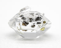 Golden Enhydro - Petroleum Quartz Crystal: Ethically Mined Himalayan Quartz