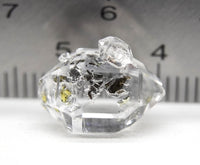 Golden Enhydro - Petroleum Quartz Crystal: Ethically Mined Himalayan Quartz