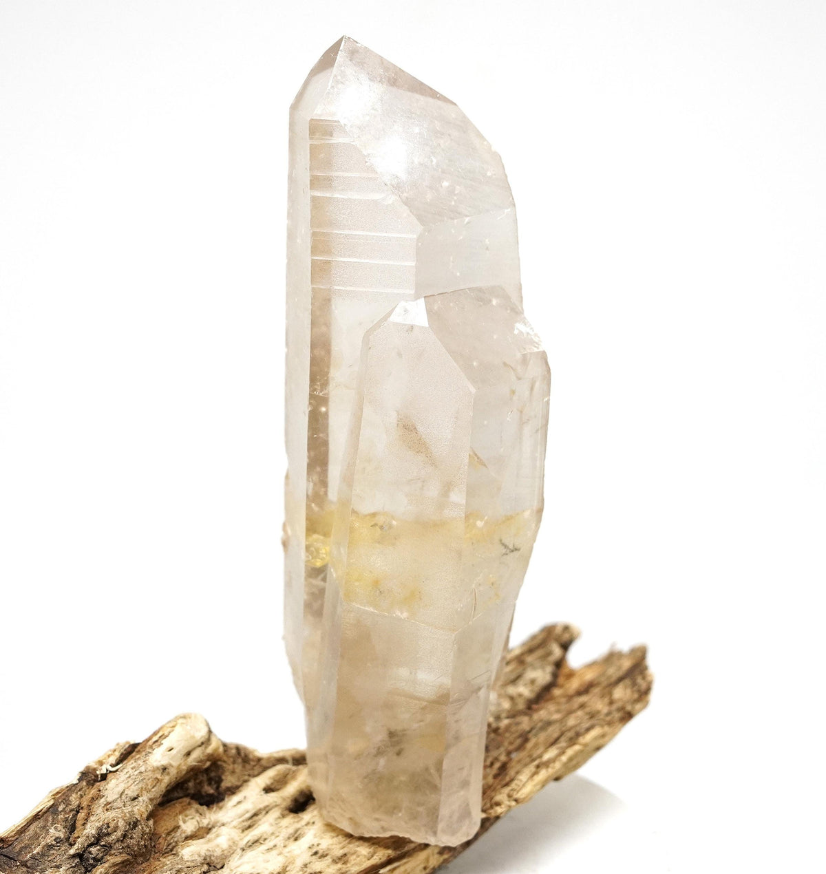 Golden Lemurian Channelling Crystal: Ethically Mined Natural Quartz