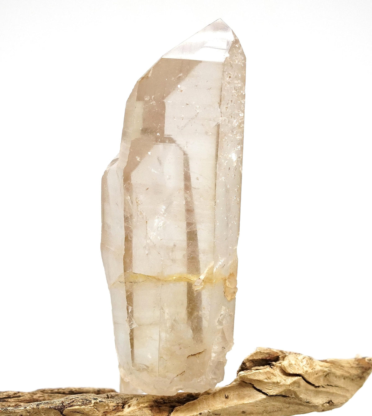 Golden Lemurian Channelling Crystal: Ethically Mined Natural Quartz