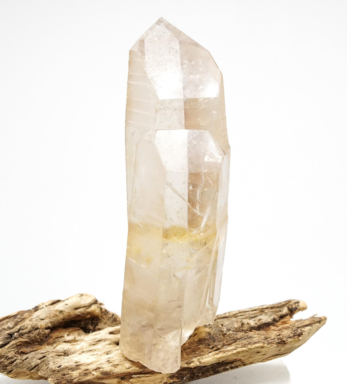 Golden Lemurian Channelling Crystal: Ethically Mined Natural Quartz