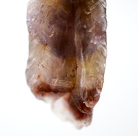 Raw Super 7 Silver Pendant: Ethically Mined Natural Crystal