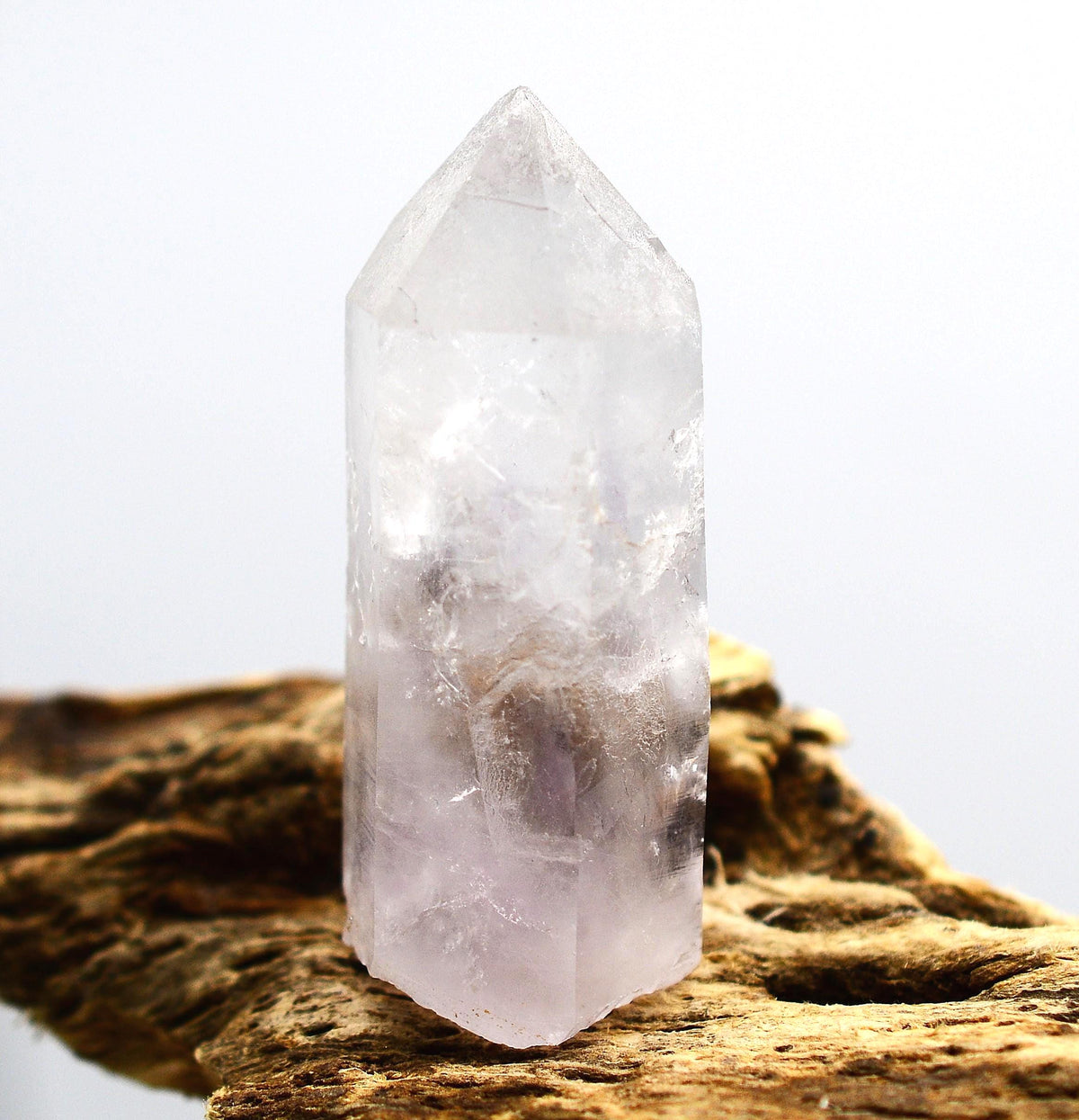 Brandberg Quartz Manifestation Crystal:  Ethically Hand-Mined Natural Quartz