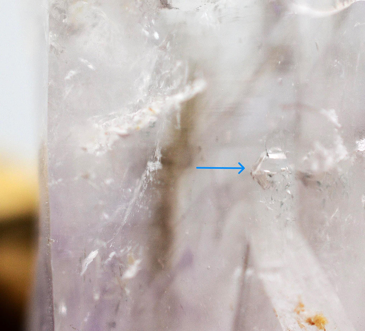 Brandberg Quartz Manifestation Crystal: Ethically Hand-Mined Natural Quartz