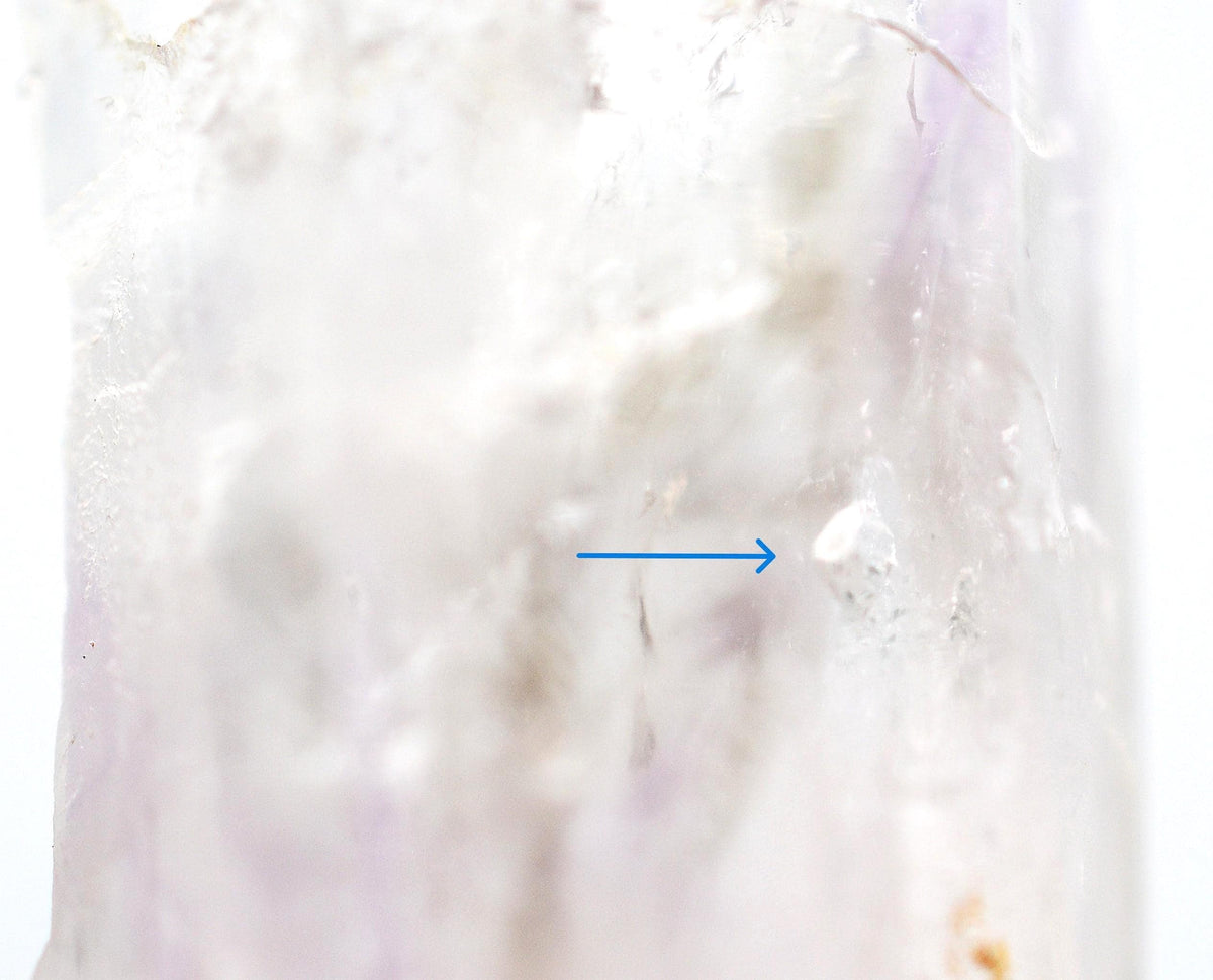 Brandberg Quartz Manifestation Crystal:  Ethically Hand-Mined Natural Quartz