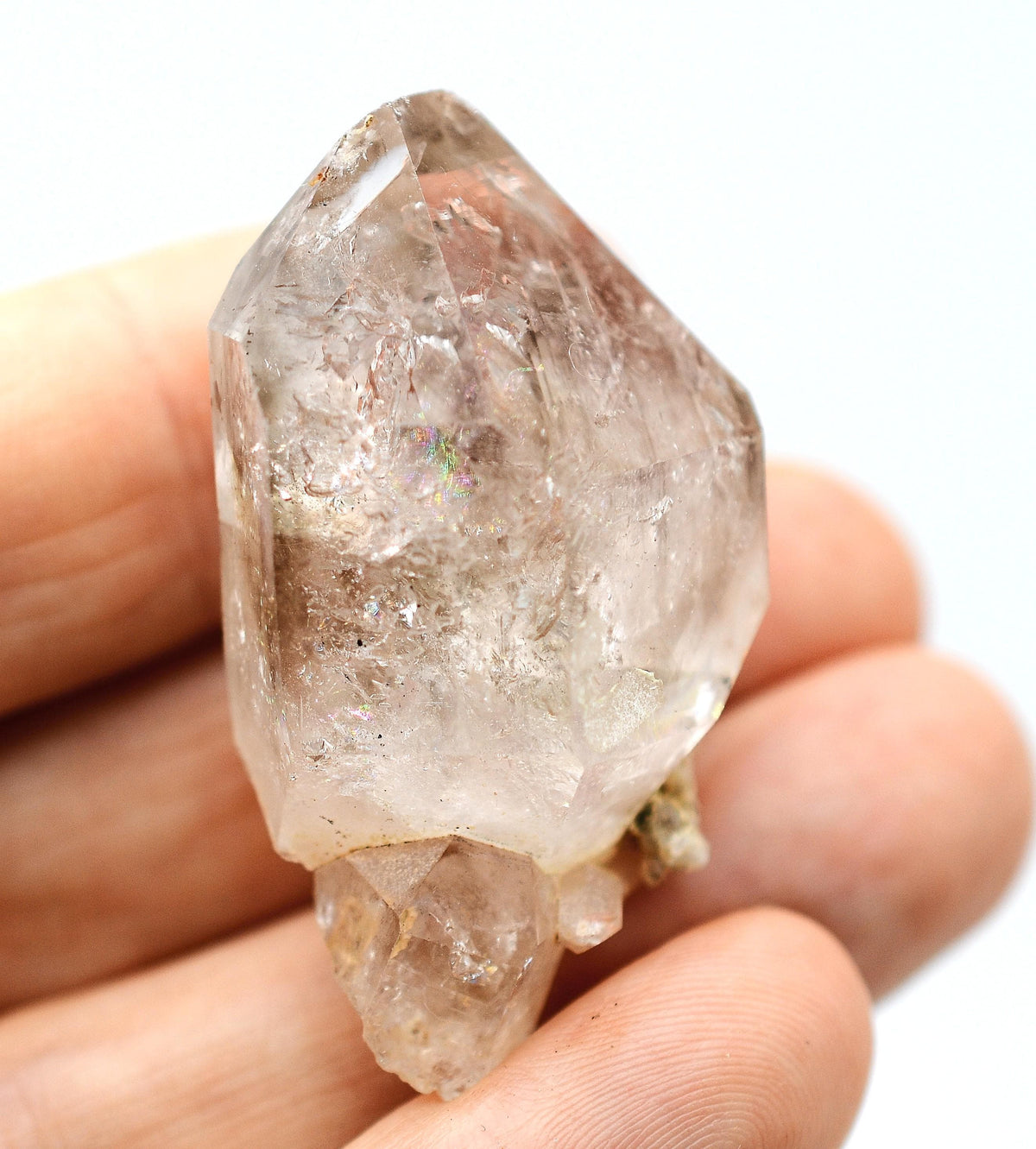 Omapeleki Brandberg Enhydro Quartz: Ethically Hand-Mined Natural Crystal