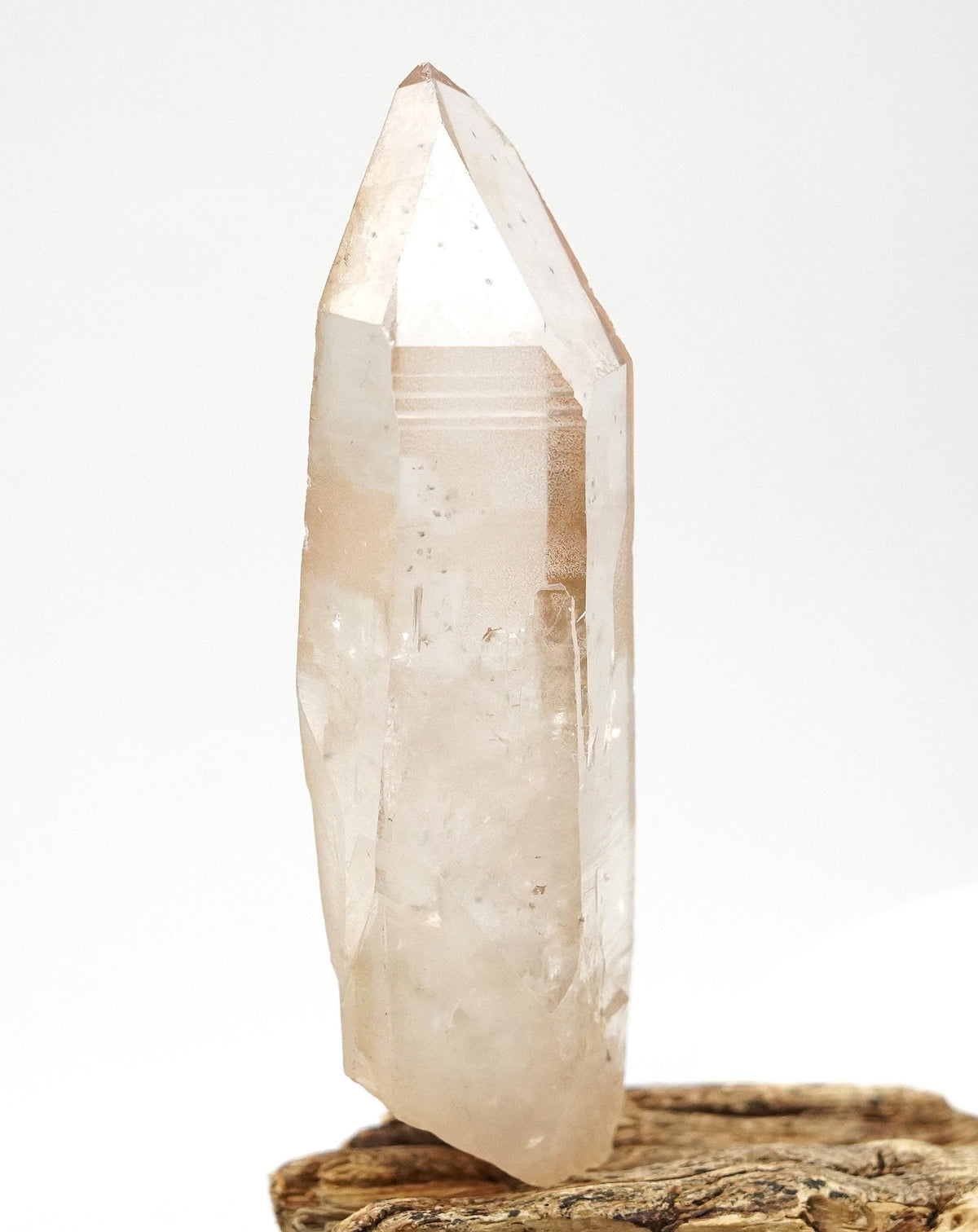 Golden Lemurian Isis Crystal: Ethically Mined Natural Quartz