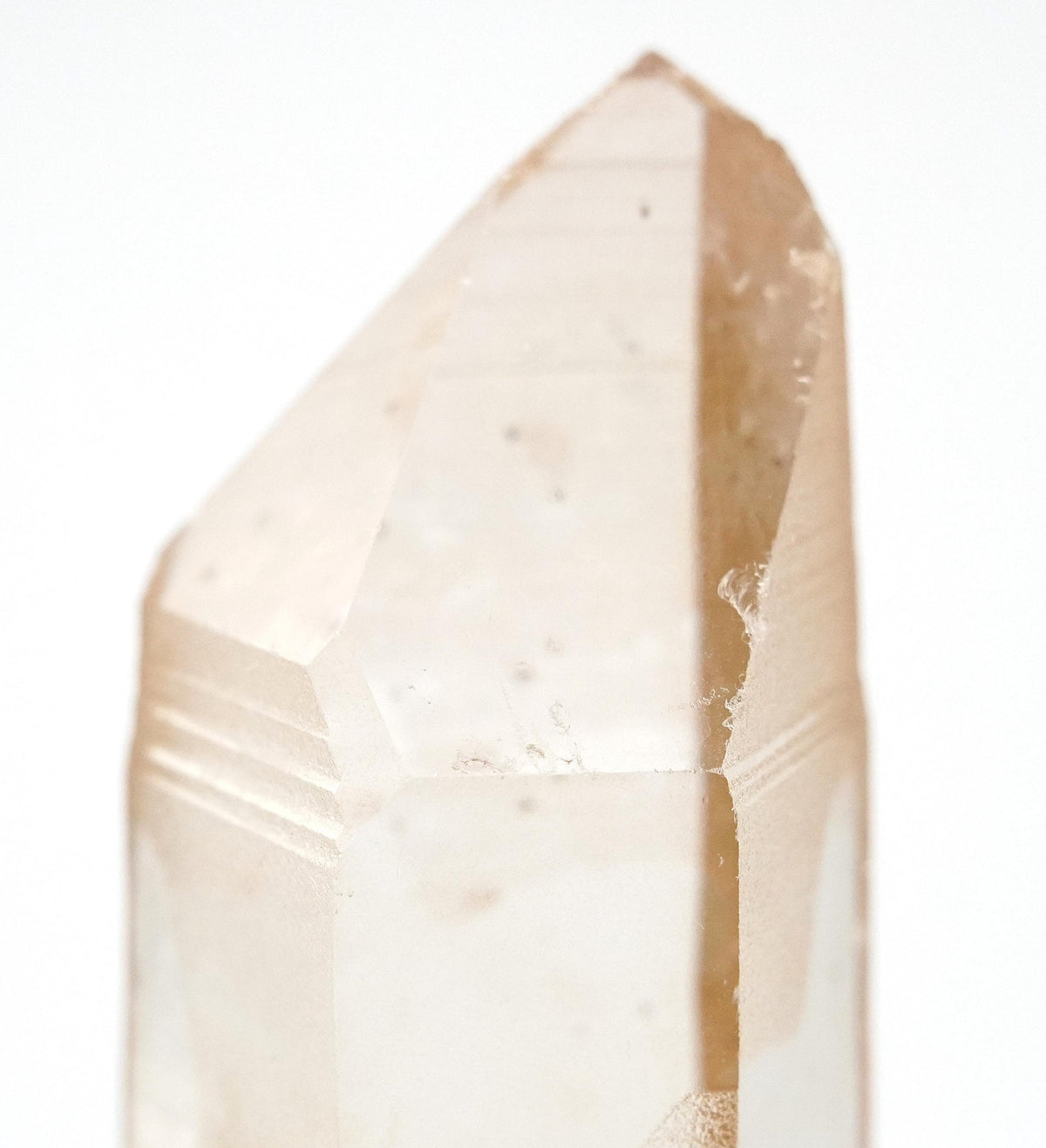 Golden Lemurian Isis Crystal: Ethically Mined Natural Quartz