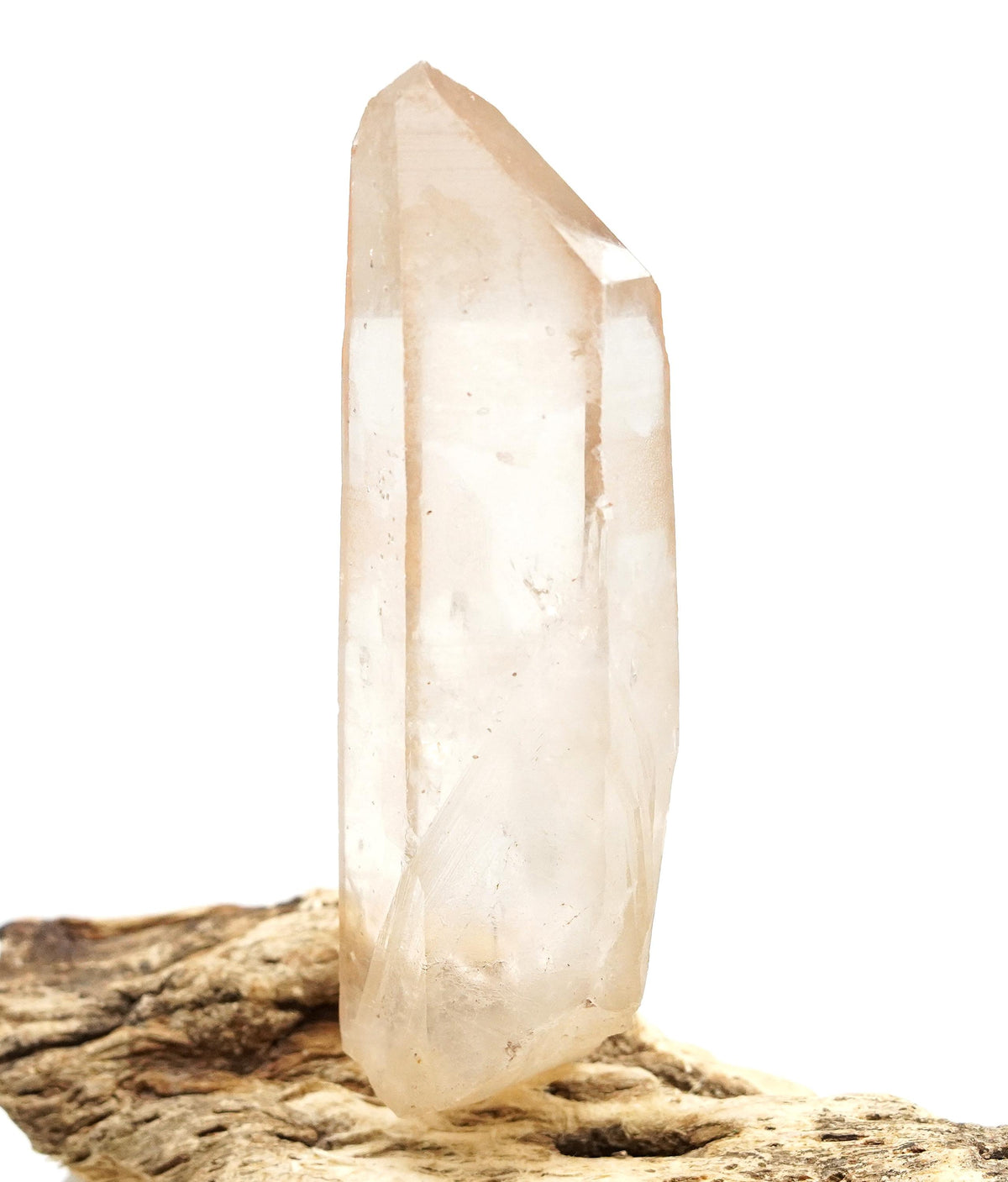 Golden Lemurian Isis Crystal: Ethically Mined Natural Quartz