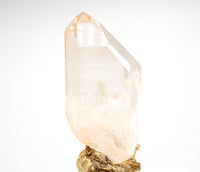 Golden Lemurian Rainbow Crystal: Ethically Mined Natural Quartz