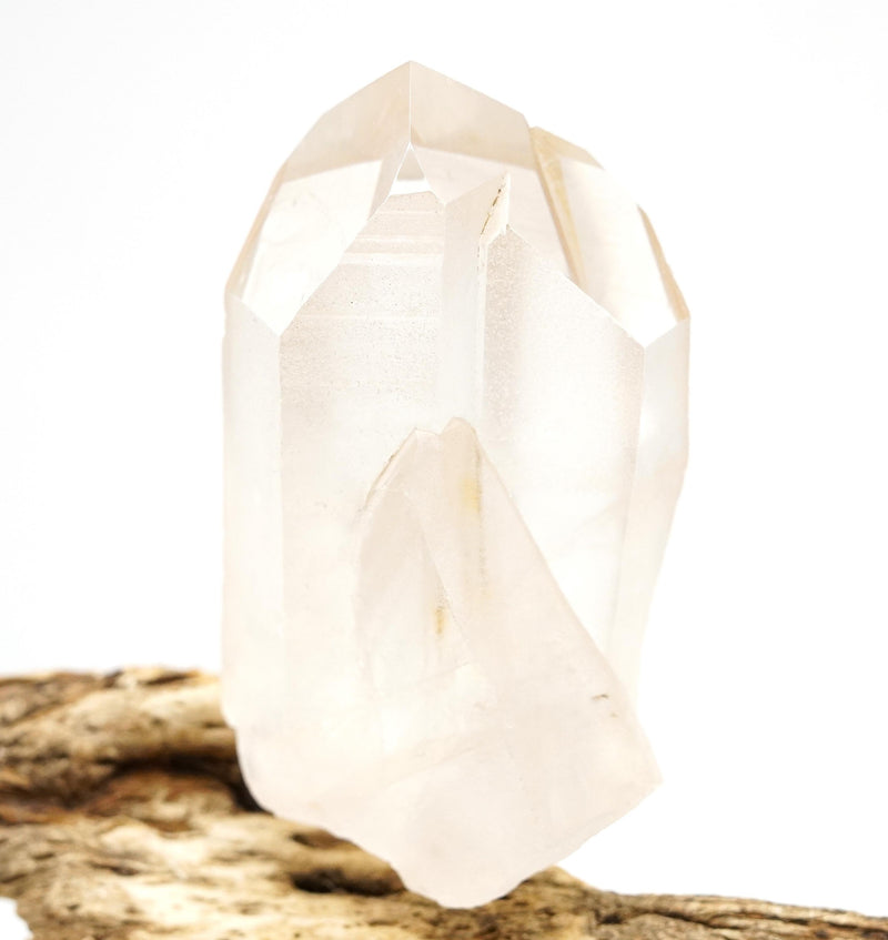 Lemurian Twin Crystal: Ethically Mined Natural Quartz