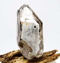 Omapeleki Brandberg Smoky Skeletal Black Phantom: Ethically Mined Large Quartz Crystal