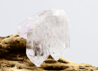 Brandberg Twin DT Crystal: Ethically Mined Natural Quartz