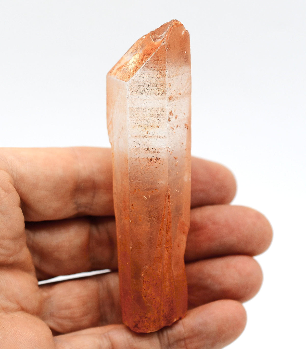 Lemurian Tangerine Quartz: Ethically Mined Natural Crystal