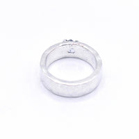 Sky Blue Topaz Sterling Silver Ring: Unique Handmade Natural Gemstone Jewellery