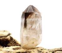 Brandberg Quartz Black Phantom Rainbow Crystal: Ethically Hand-Mined Smoky Quartz