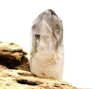Brandberg Quartz Black Phantom Rainbow Crystal: Ethically Hand-Mined Smoky Quartz