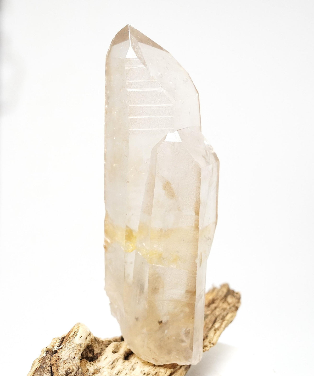 Golden Lemurian Channelling Crystal: Ethically Mined Natural Quartz