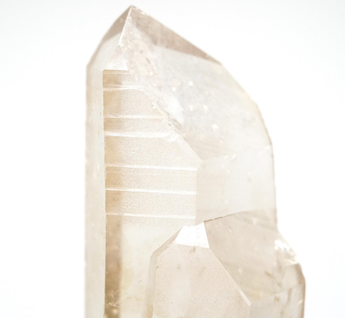 Golden Lemurian Channelling Crystal: Ethically Mined Natural Quartz