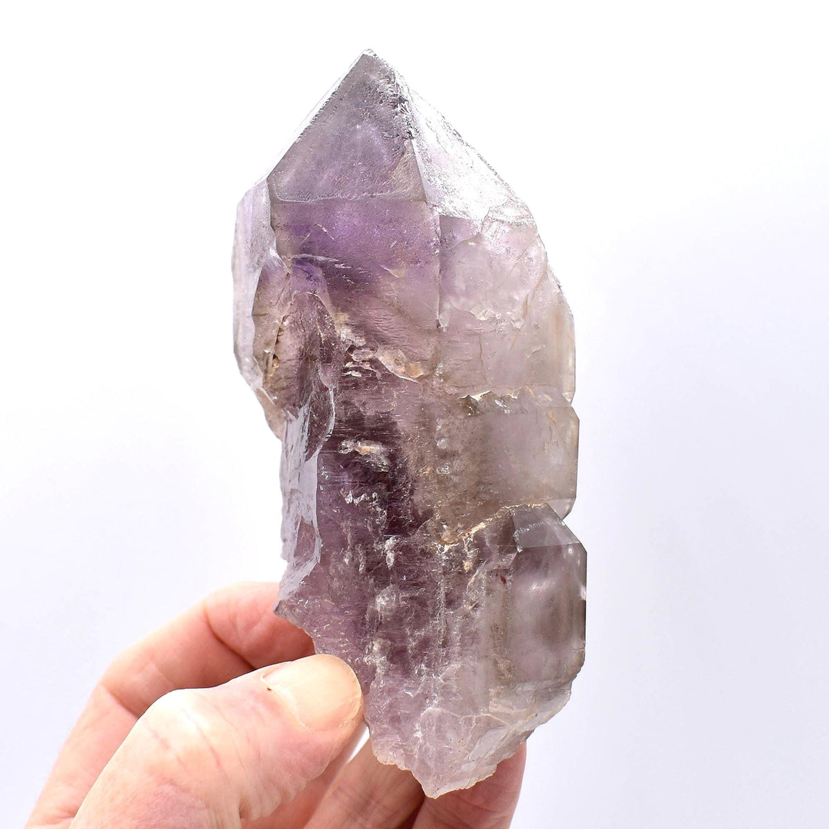 Brandberg Self-Healed Amethyst Phantom Crystal: Ethically Mined Natural Large Quartz