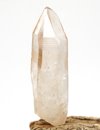 Golden Lemurian Isis Crystal: Ethically Mined Natural Quartz