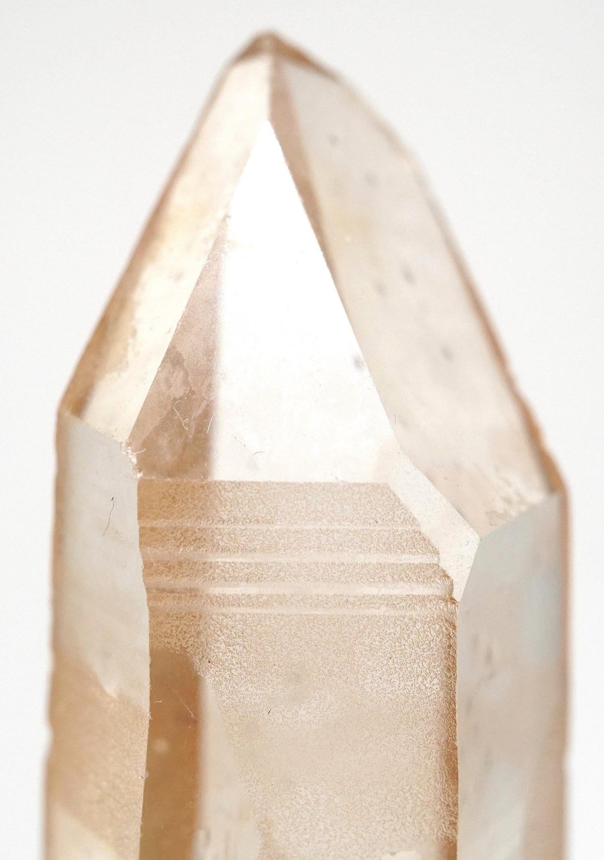 Golden Lemurian Isis Crystal: Ethically Mined Natural Quartz
