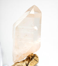 Golden Lemurian Rainbow Crystal: Ethically Mined Natural Quartz