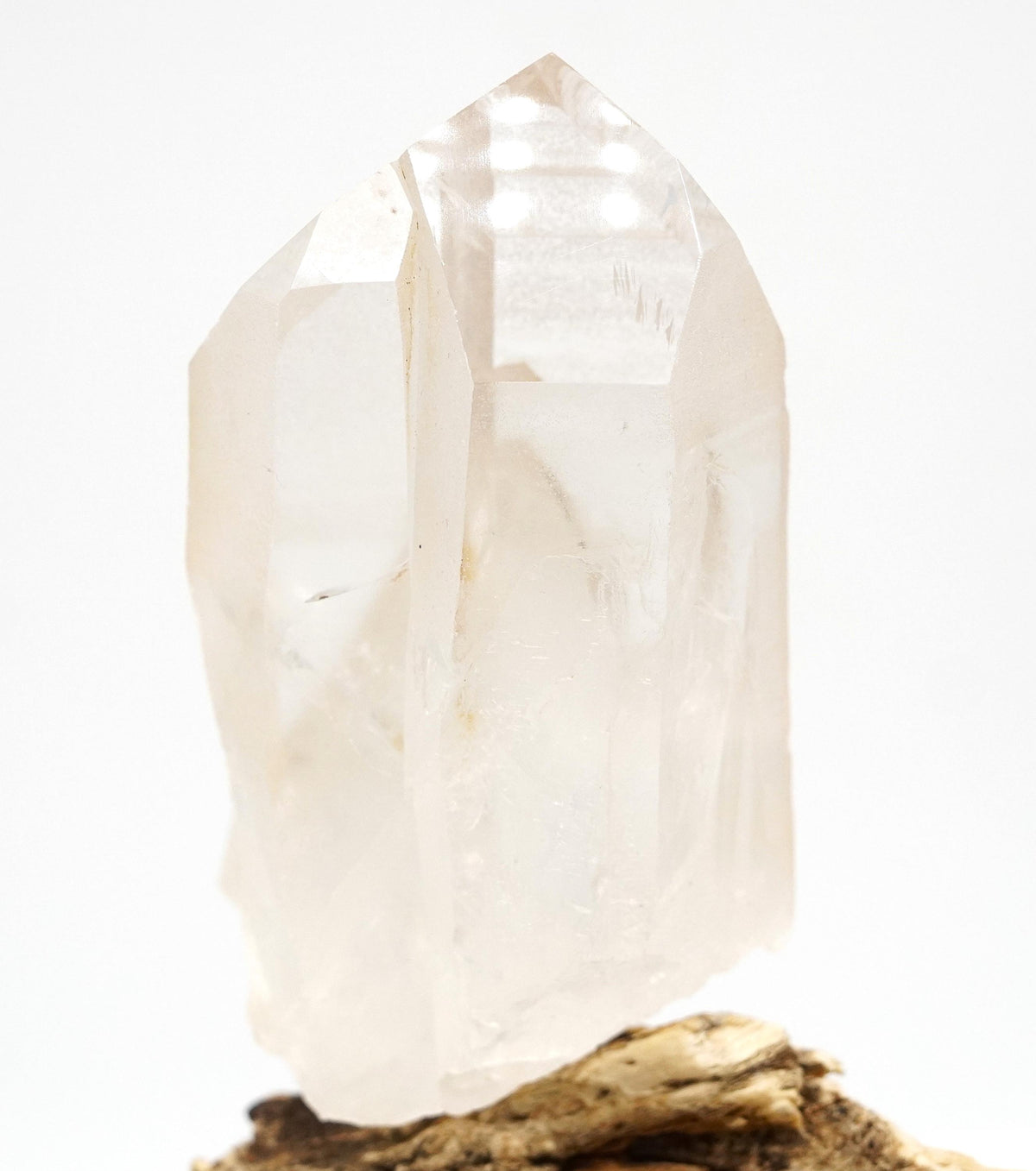 Lemurian Twin Crystal: Ethically Mined Natural Quartz