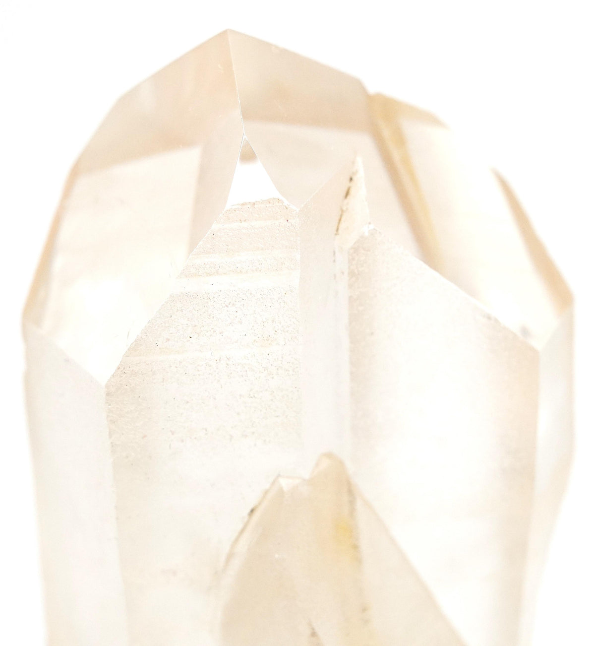 Lemurian Twin Crystal: Ethically Mined Natural Quartz