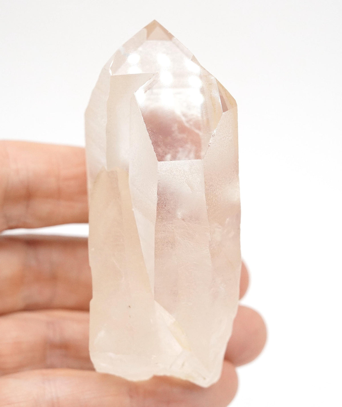 Lemurian Twin Crystal: Ethically Mined Natural Quartz