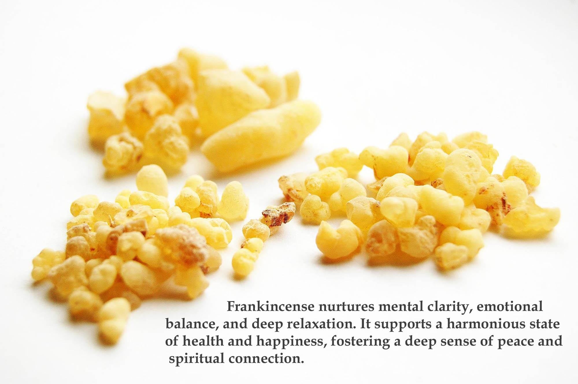 Organic Frankincense Incense Sticks ~  Temple Grade ~ Hand Rolled Luxury Incense