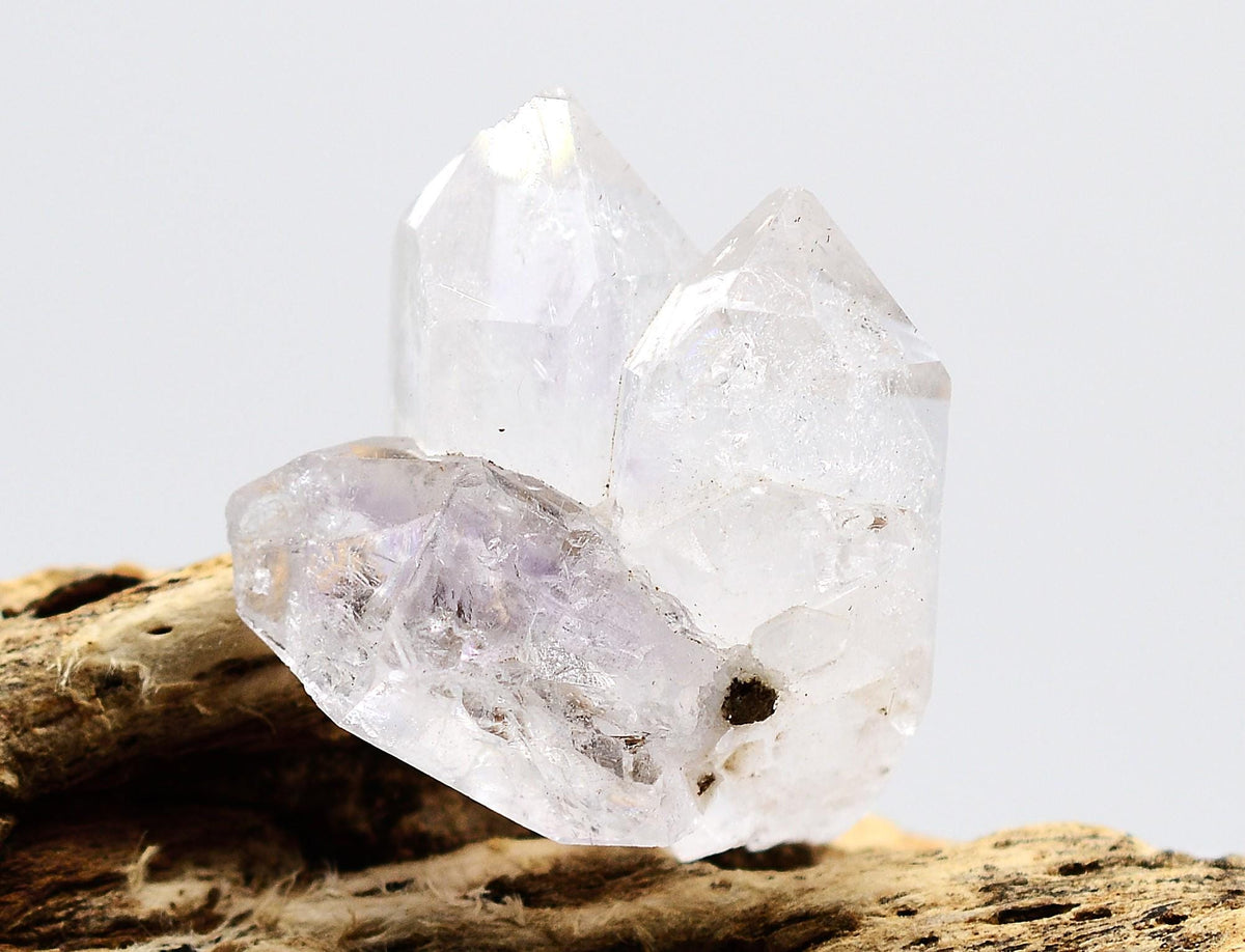 Brandberg Twin DT Crystal: Ethically Mined Natural Quartz