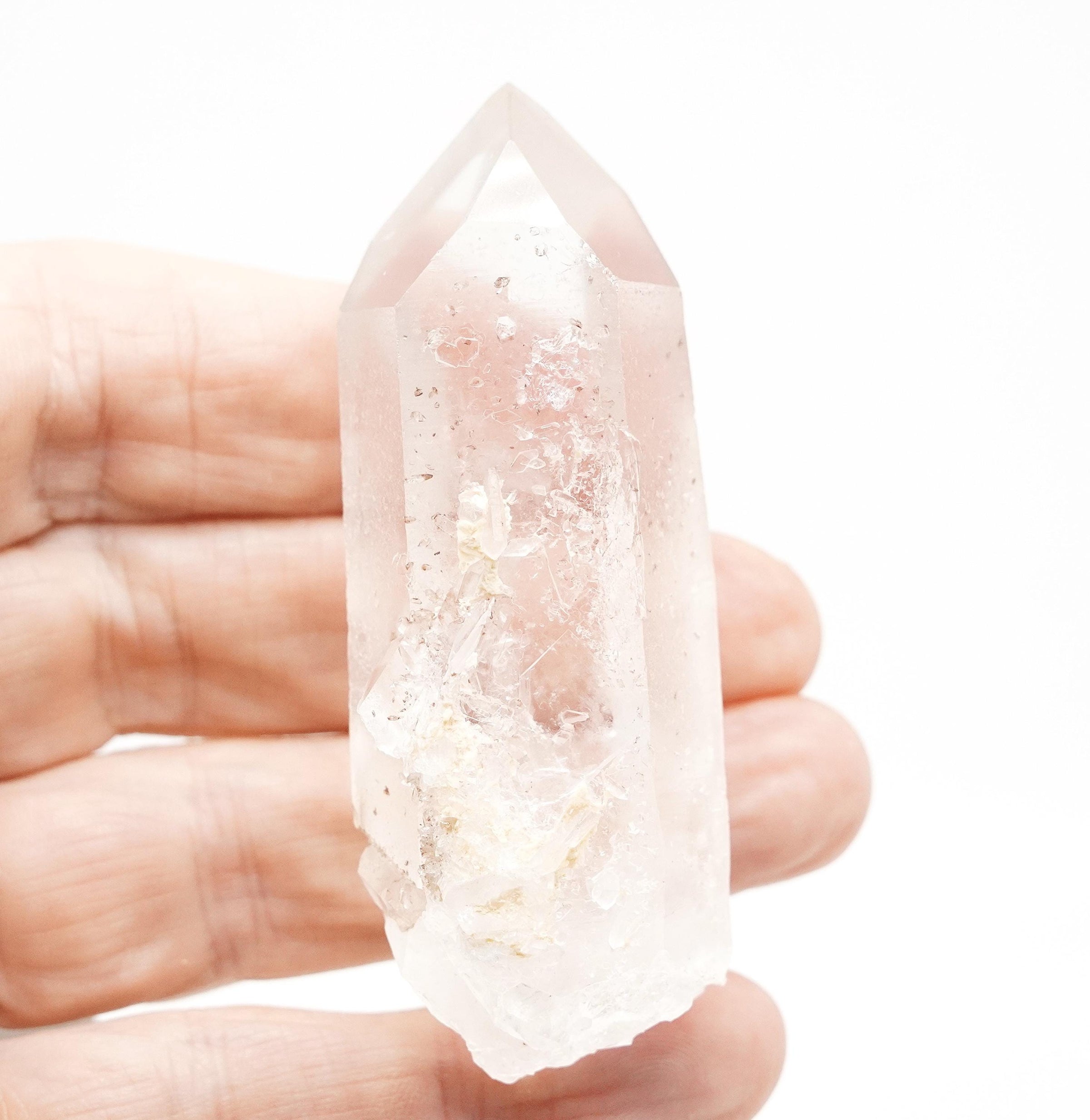 Lemurian Window Crystal: Ethically Mined Natural Quartz