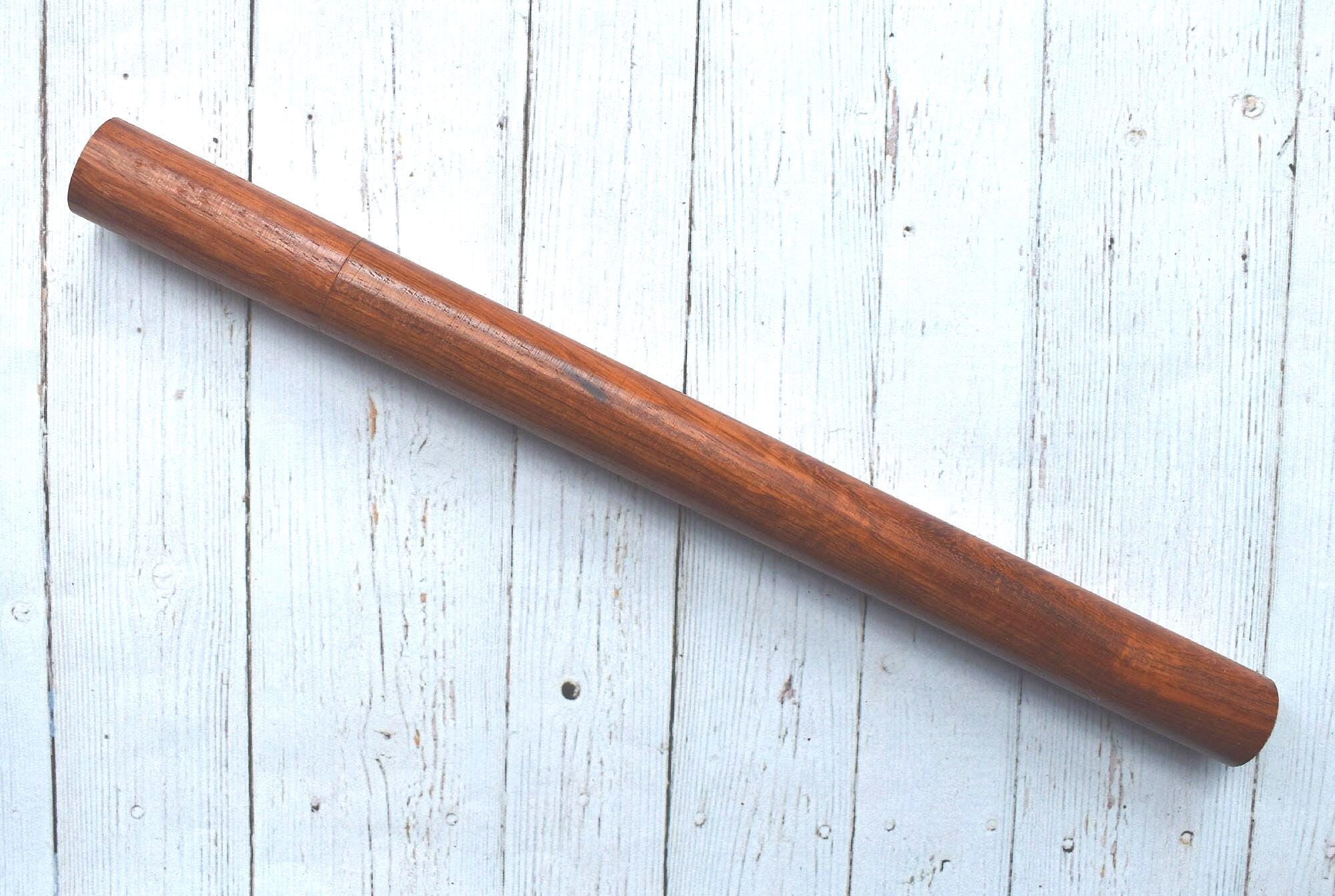 Organic Vietnamese Pure Agarwood Incense Sticks in a Wooden Tube