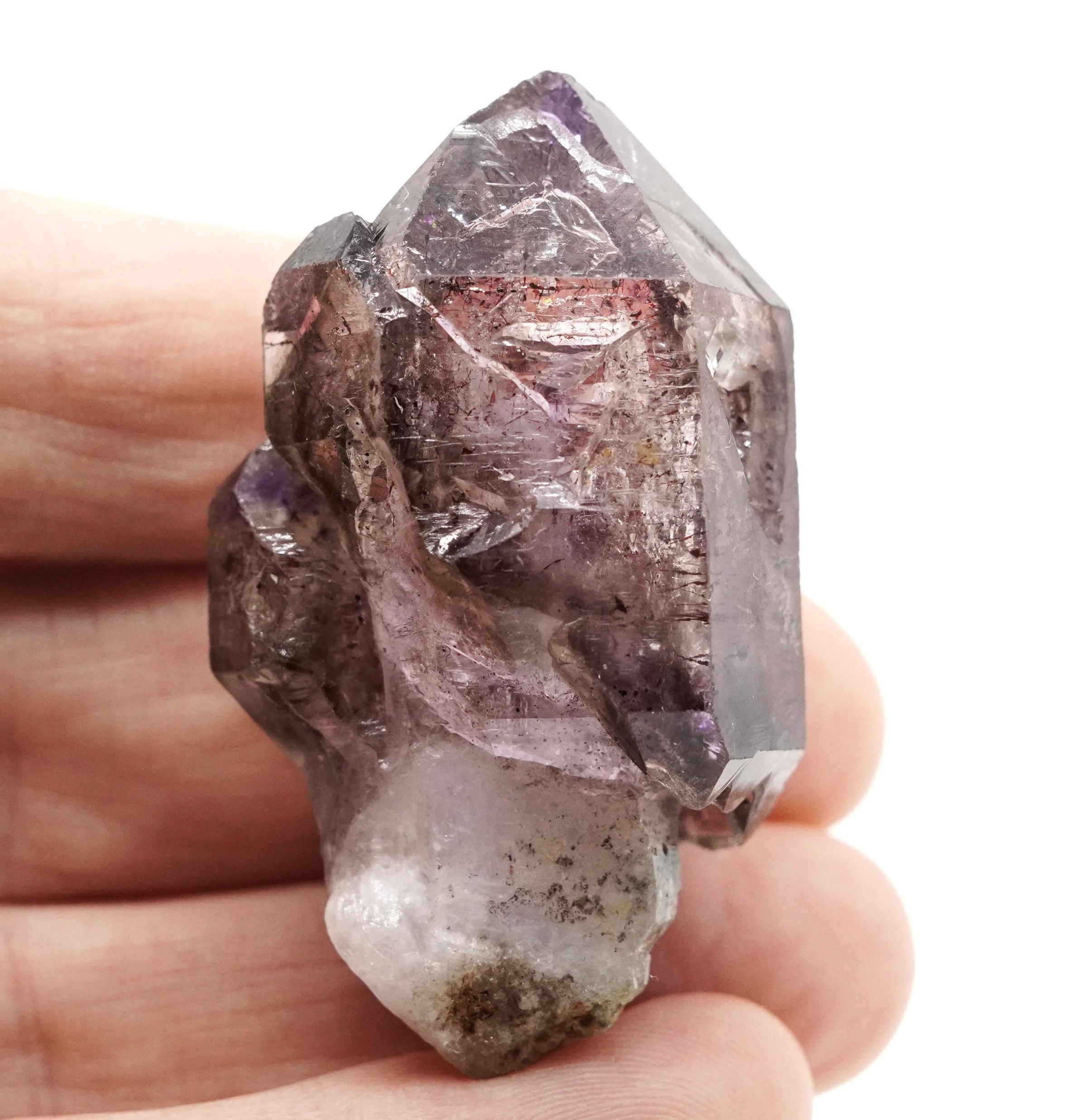 Super Seven Quartz Enhydro - Melody's Stone - Sacred 7: Ethically Mined Natural Crystal