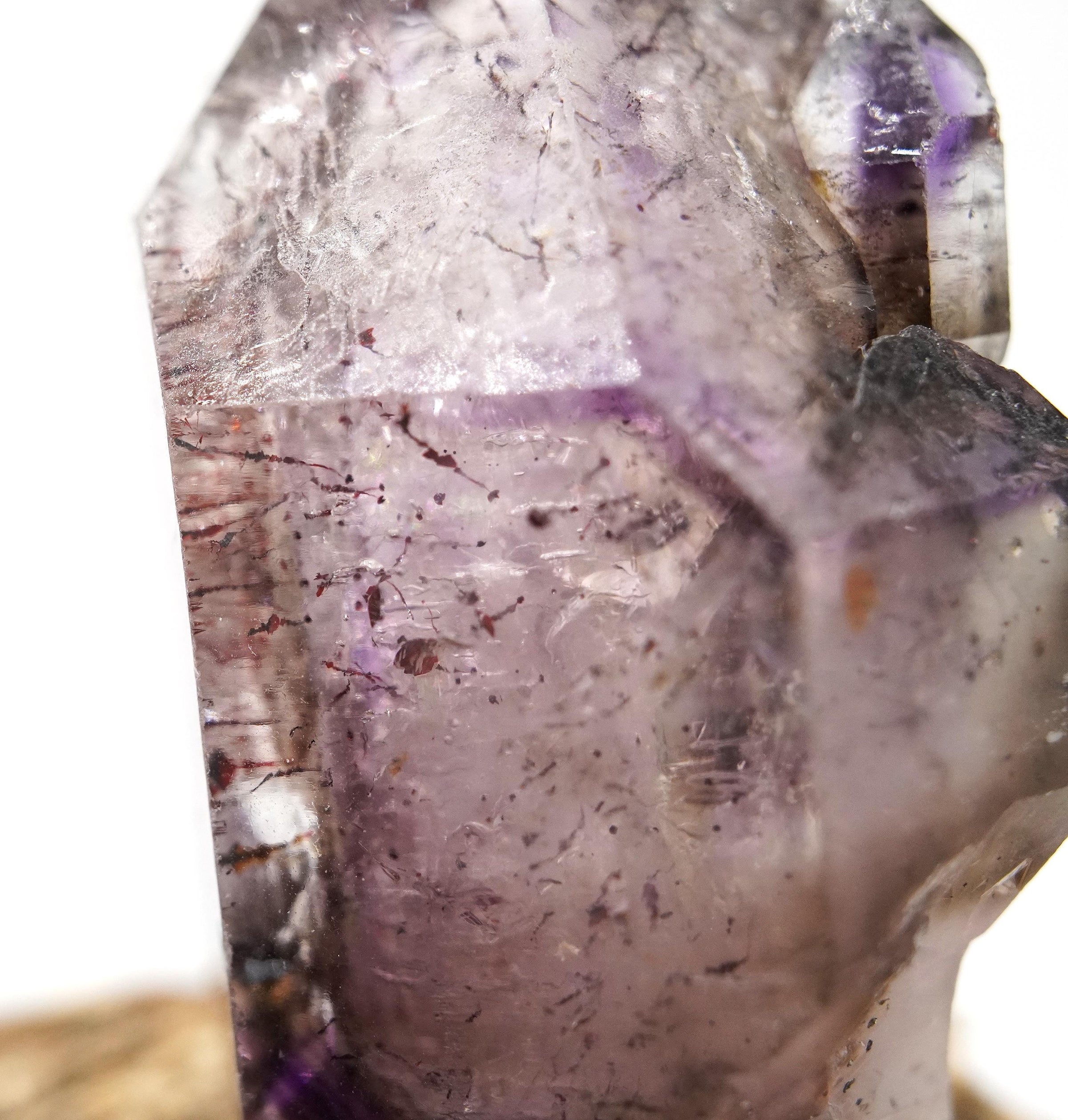 Super Seven Quartz Enhydro - Melody's Stone - Sacred 7: Ethically Mined Natural Crystal