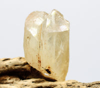 Natural Congo Citrine: Kundalini Quartz - Ethically Mined Twin Crystal