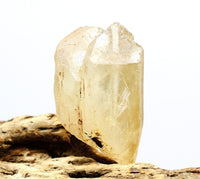 Natural Congo Citrine: Kundalini Quartz - Ethically Mined Twin Crystal