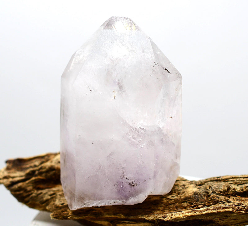 Brandberg Quartz Self-Healed Enhydro Grounding Crystal: Ethically Hand-Mined Natural Crystal