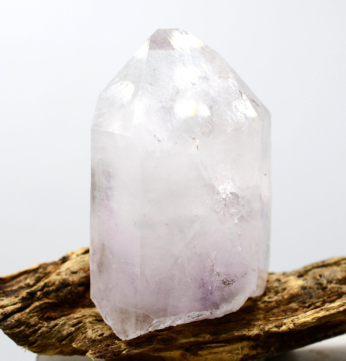 Brandberg Quartz Self-Healed Enhydro Grounding Crystal: Ethically Hand-Mined Natural Crystal