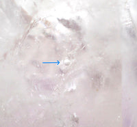 Brandberg Quartz Self-Healed Enhydro Grounding Crystal: Ethically Hand-Mined Natural Crystal