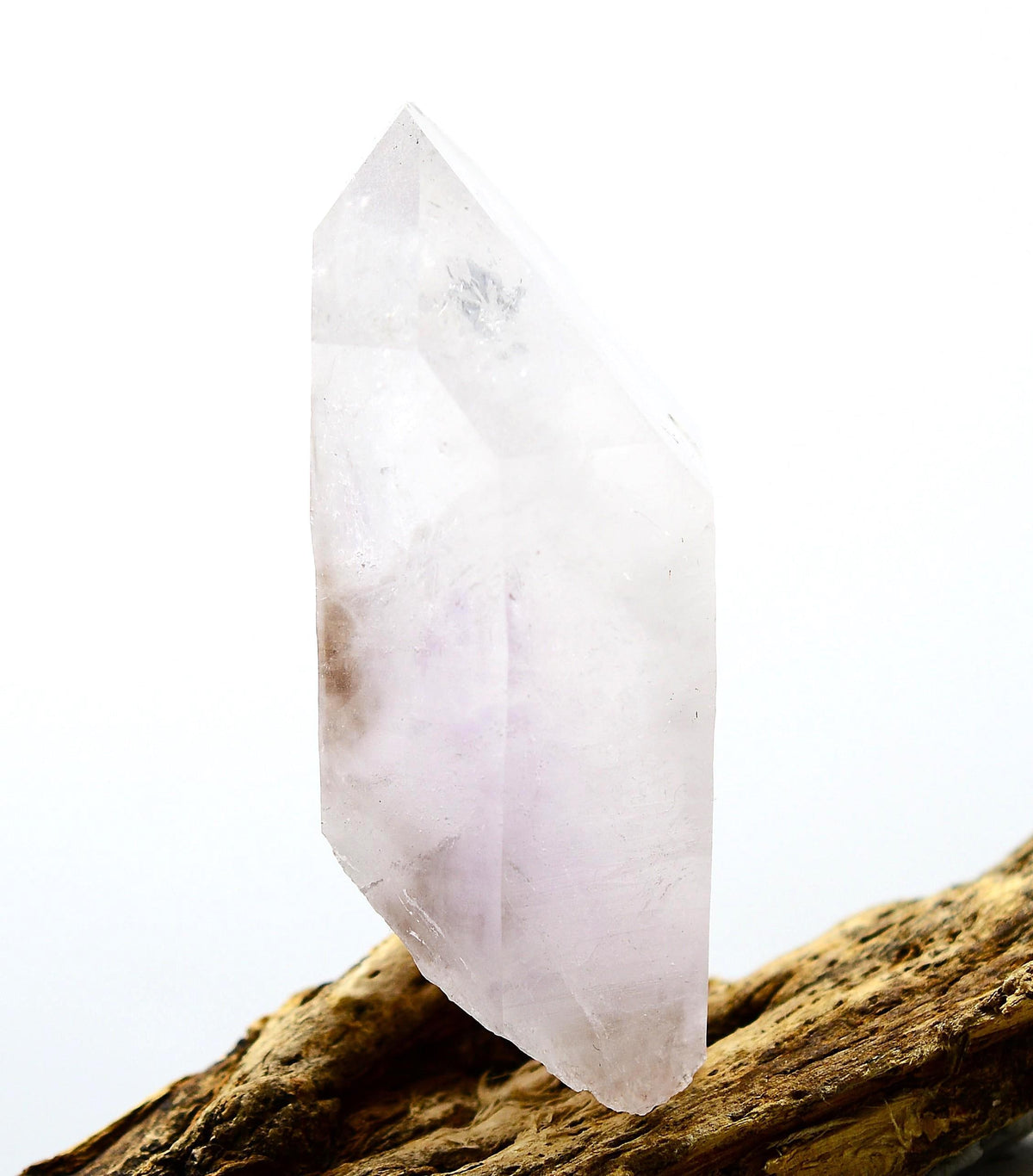Brandberg Quartz Self-Healed Enhydro Grounding Crystal: Ethically Hand-Mined Natural Crystal