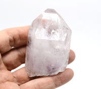 Brandberg Quartz Self-Healed Enhydro Grounding Crystal: Ethically Hand-Mined Natural Crystal