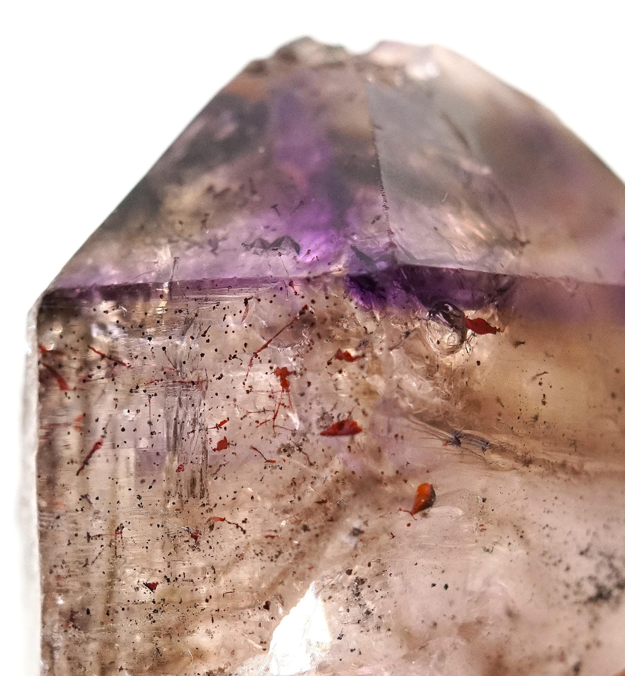 Super Seven Quartz Enhydro - Melody's Stone - Sacred 7: Ethically Mined Natural Crystal