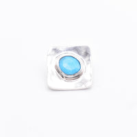Handmade Turquoise Sterling Silver Pendant