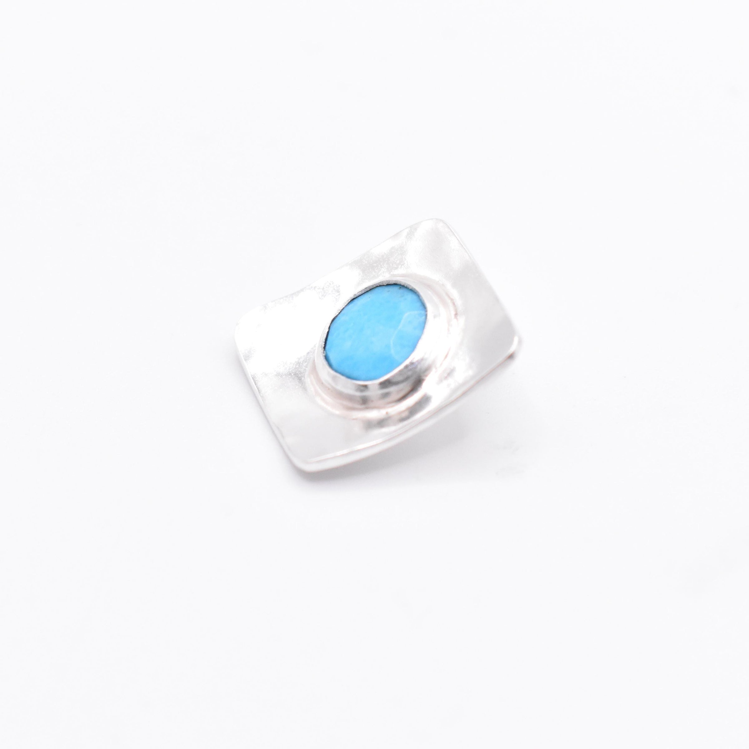 Handmade Turquoise Sterling Silver Pendant
